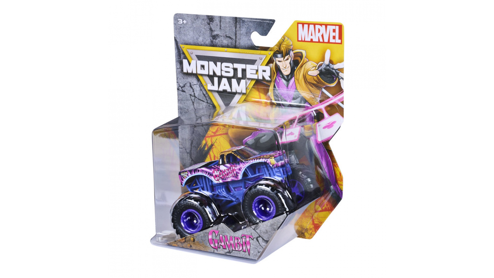 Levně Monster Jam Marvel Gambit sběratelský Monster Truck 1:64