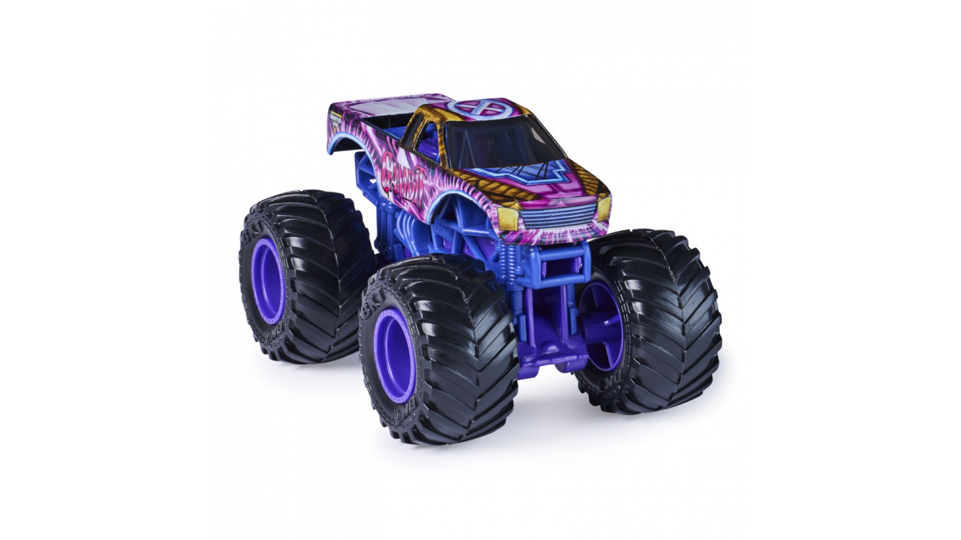 Monster Jam Marvel Gambit zberateľský Monster Truck 1:64