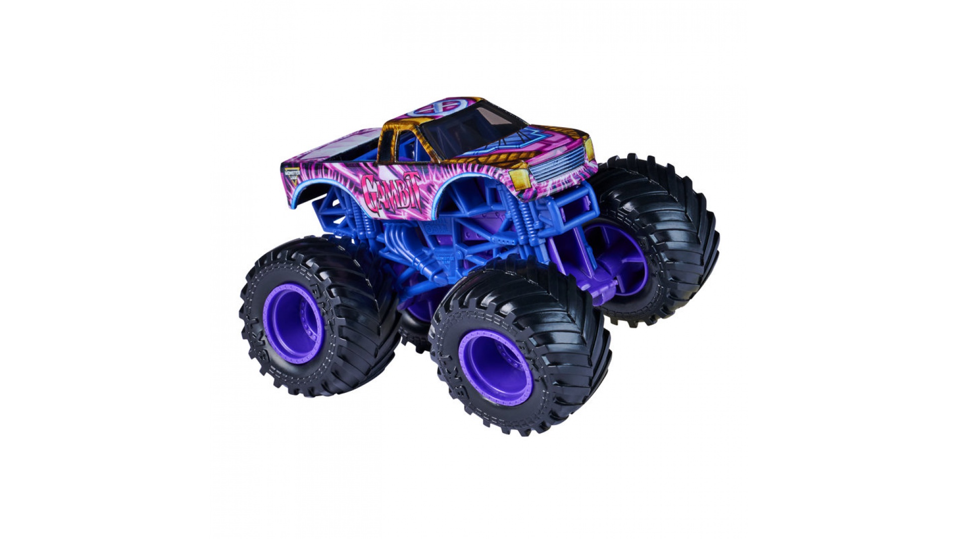 Monster Jam Marvel Gambit zberateľský Monster Truck 1:64