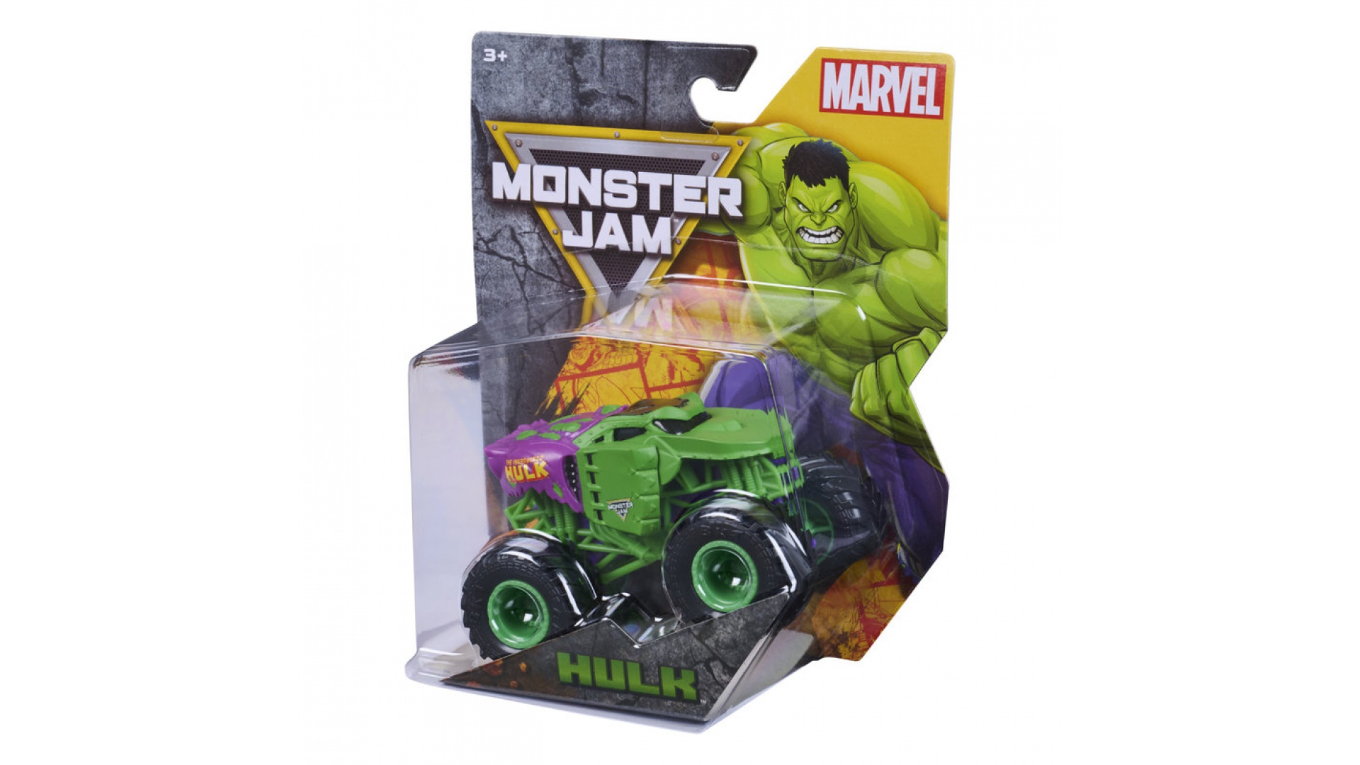 Monster Jam Marvel Hulk zbierateľský Monster Truck 1:64