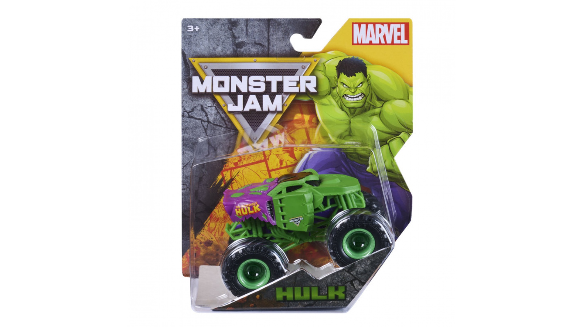 Monster Jam Marvel Hulk zbierateľský Monster Truck 1:64