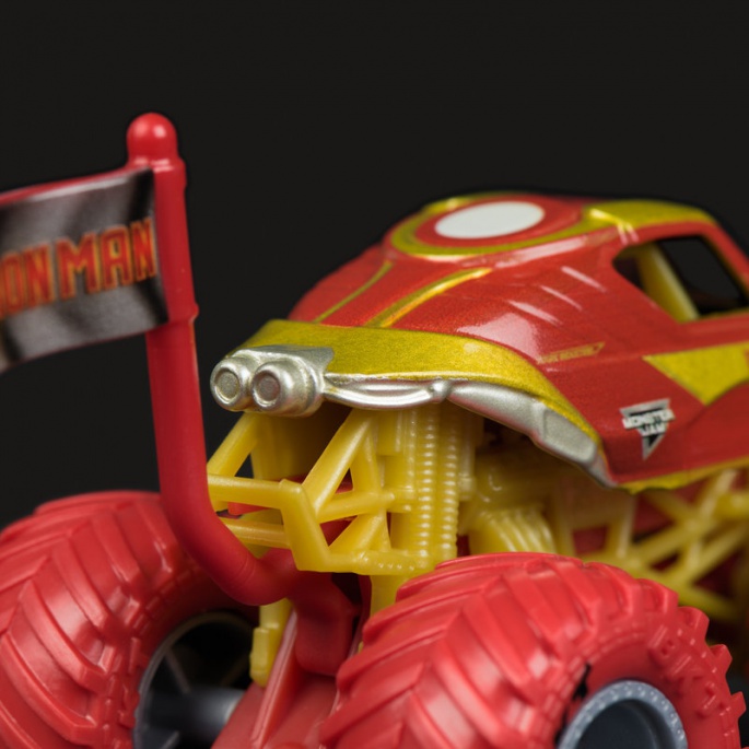 Monster Jam Marvel Iron Man s2 sběratelský Monster Truck 1:64