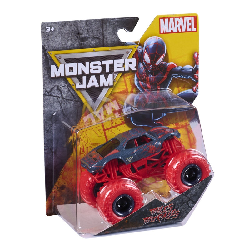Monster Jam Marvel Miles Morales sběratelský Monster Truck 1:64