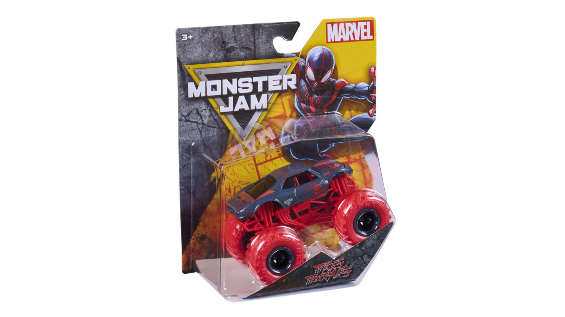 Levně Monster Jam Marvel Miles Morales sběratelský Monster Truck 1:64