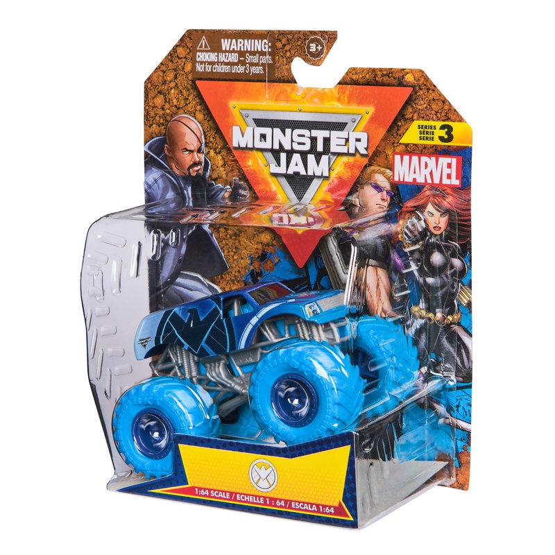 Monster Jam Marvel Shield sběratelský Monster Truck 1:64