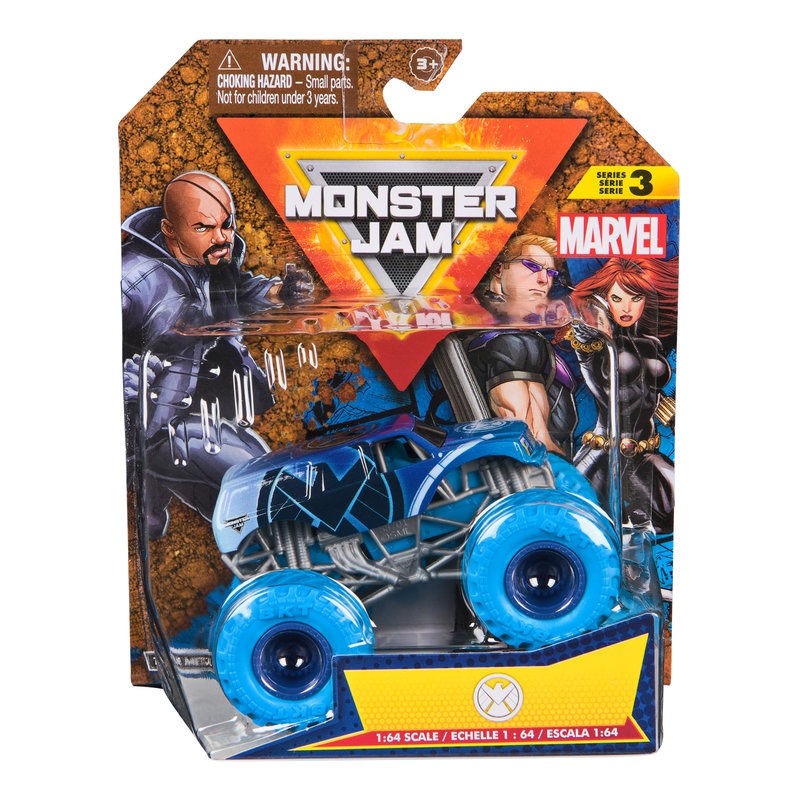 Monster Jam Marvel Shield sběratelský Monster Truck 1:64