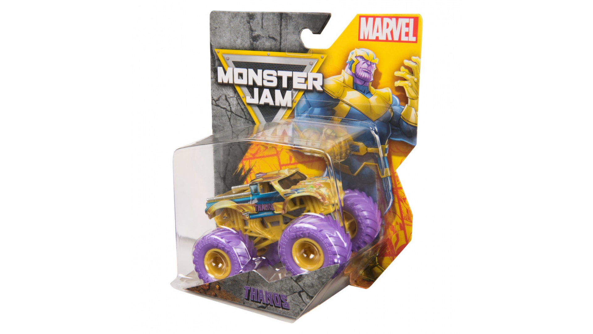 Levně Monster Jam Marvel Thanos sběratelský Monster Truck 1:64