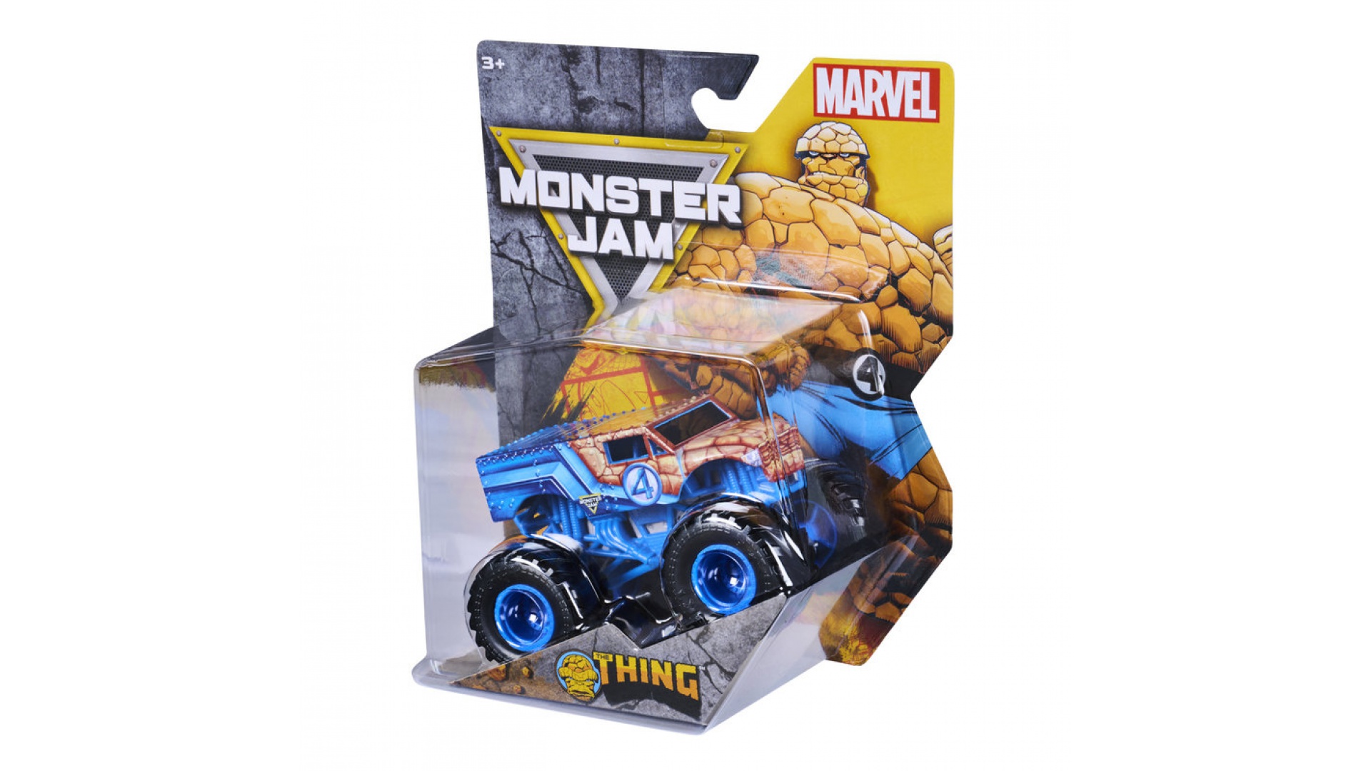 Levně Monster Jam Marvel The Thing sběratelský Monster Truck 1:64