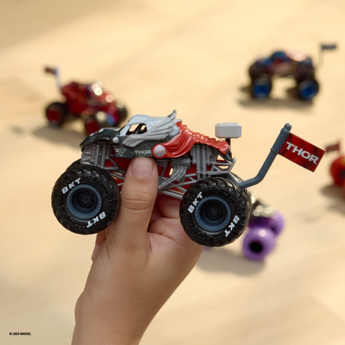Monster Jam Marvel Thos s1 sběratelský Monster Truck 1:64