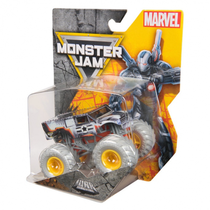 Monster Jam Marvel War Machine sběratelský Monster Truck 1:64