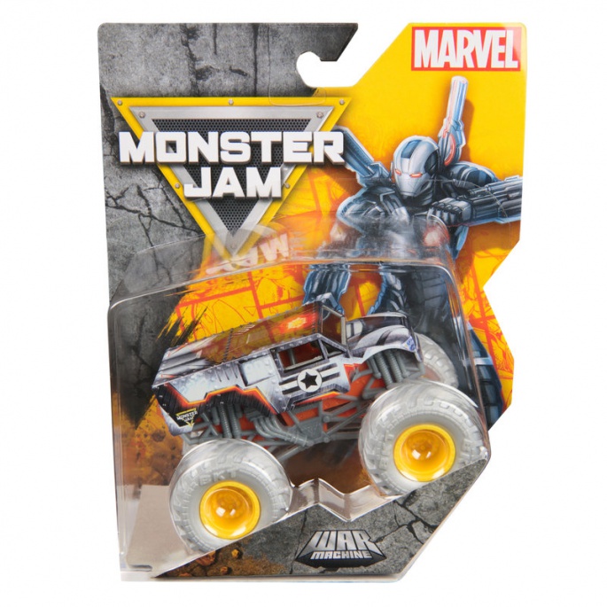 Monster Jam Marvel War Machine sběratelský Monster Truck 1:64