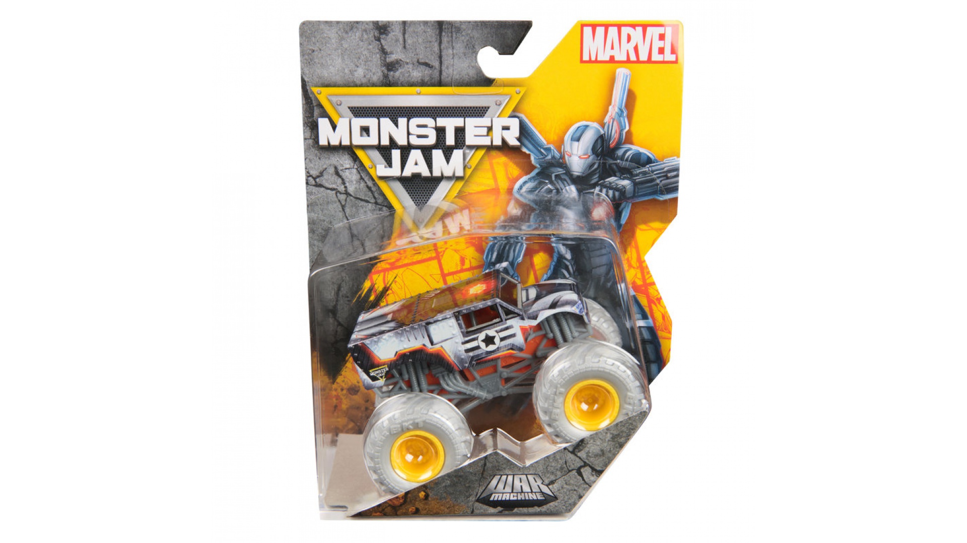 Monster Jam Marvel War Machine zberateľský Monster Truck 1:64