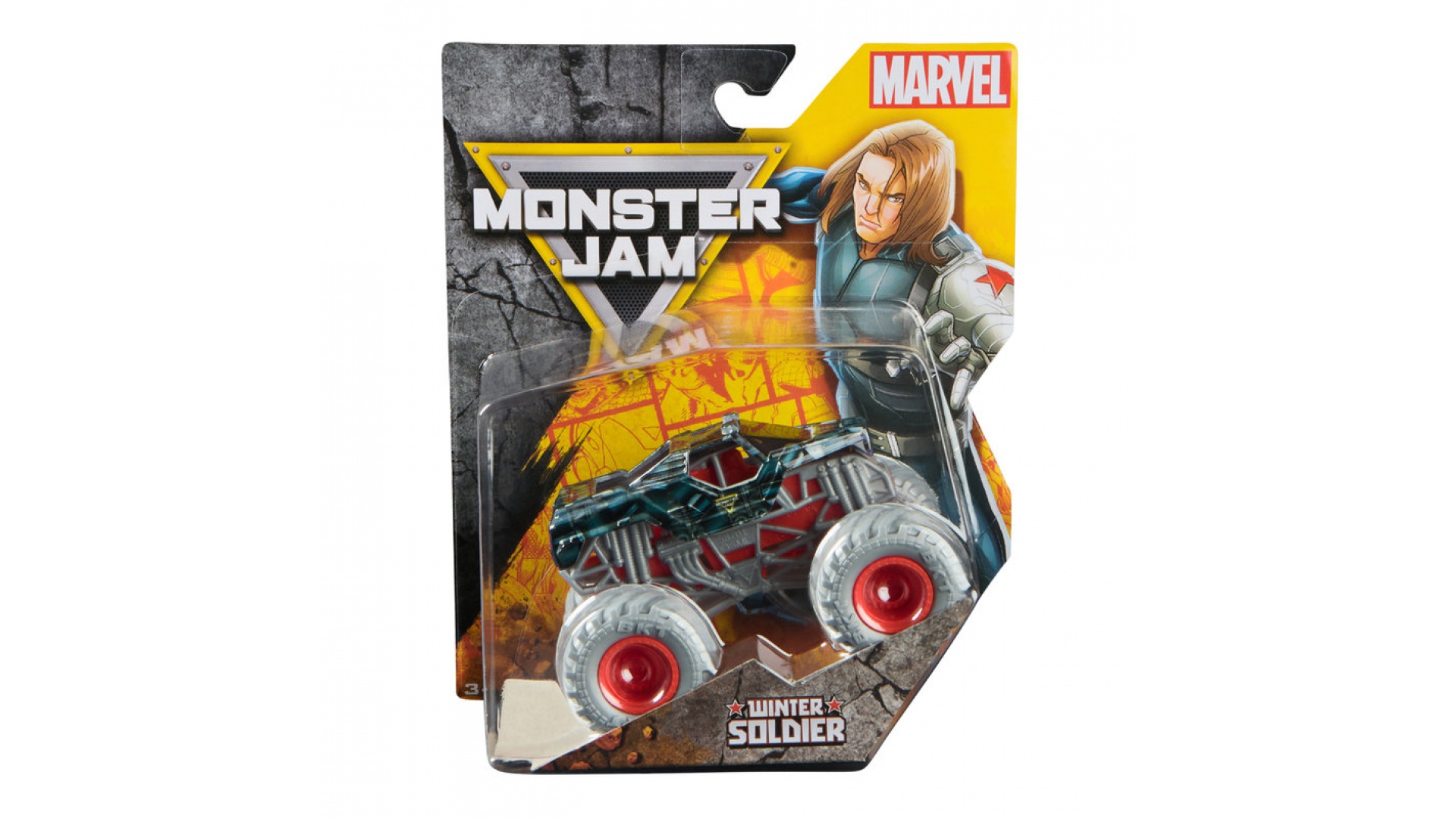 Monster Jam Marvel Winter Soldier zberateľský Monster Truck 1:64