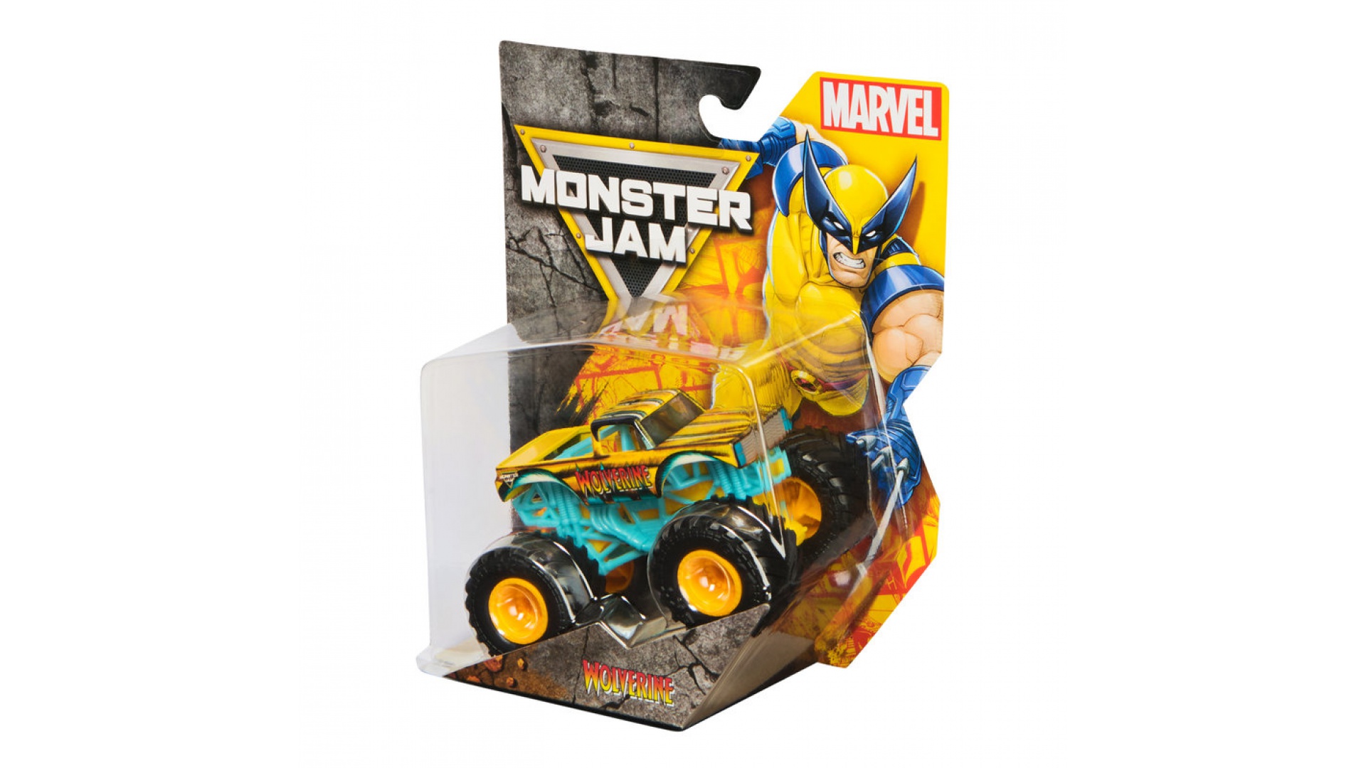 Levně Monster Jam Marvel Wolverine sběratelský Monster Truck 1:64
