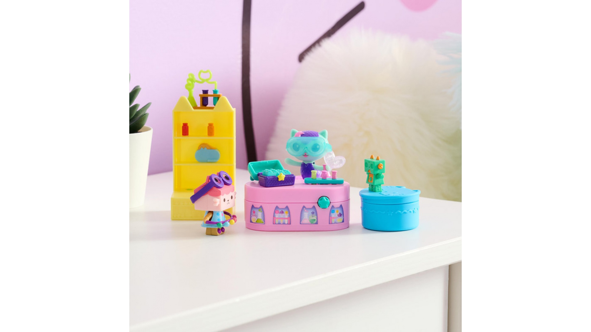 Gábinin kúzelný domček Krabička Bubble Kitty tvorivá sada
