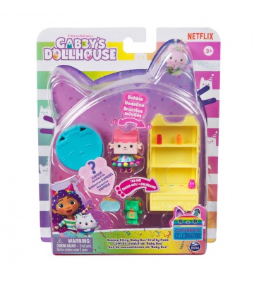 Gábinin kouzelný domek Krabička Bubble Kitty tvořivá sada