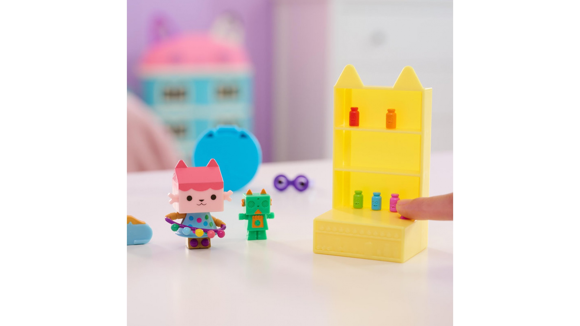 Gábinin kúzelný domček Krabička Bubble Kitty tvorivá sada