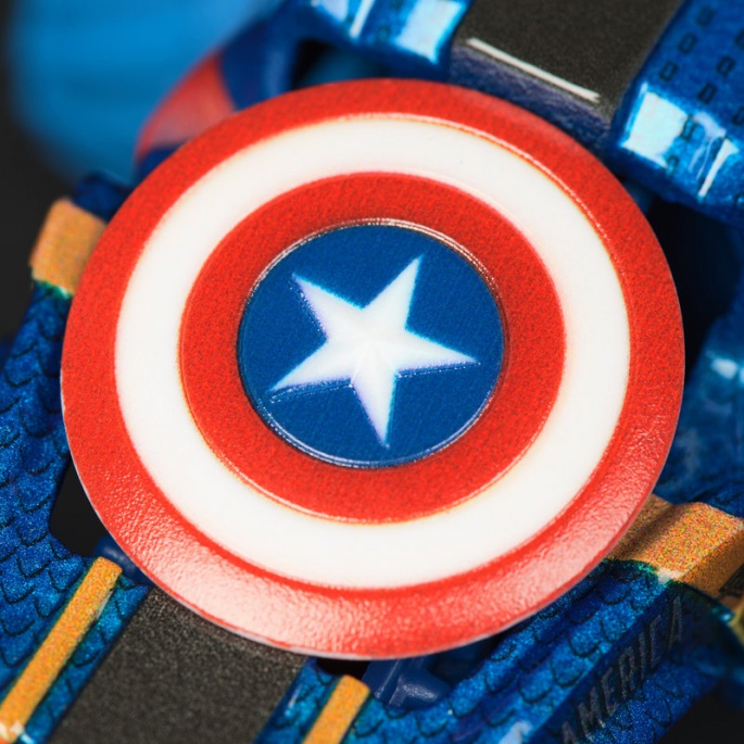 Monster Jam Captain America vs Black Panther sada 2 Monster Trucků 1:64