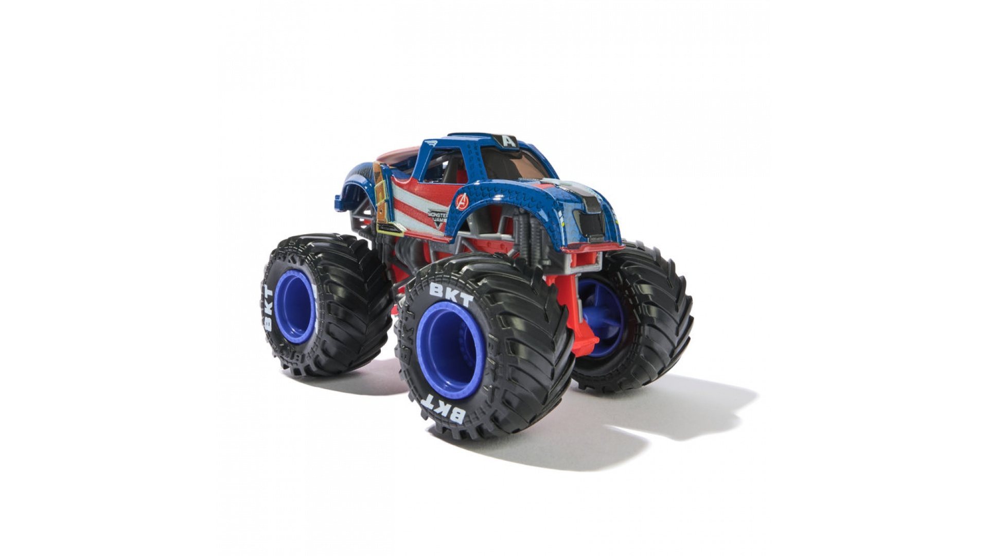 Monster Jam Captain America vs Winter Soldier sada 2 Monster Truckov 1:64