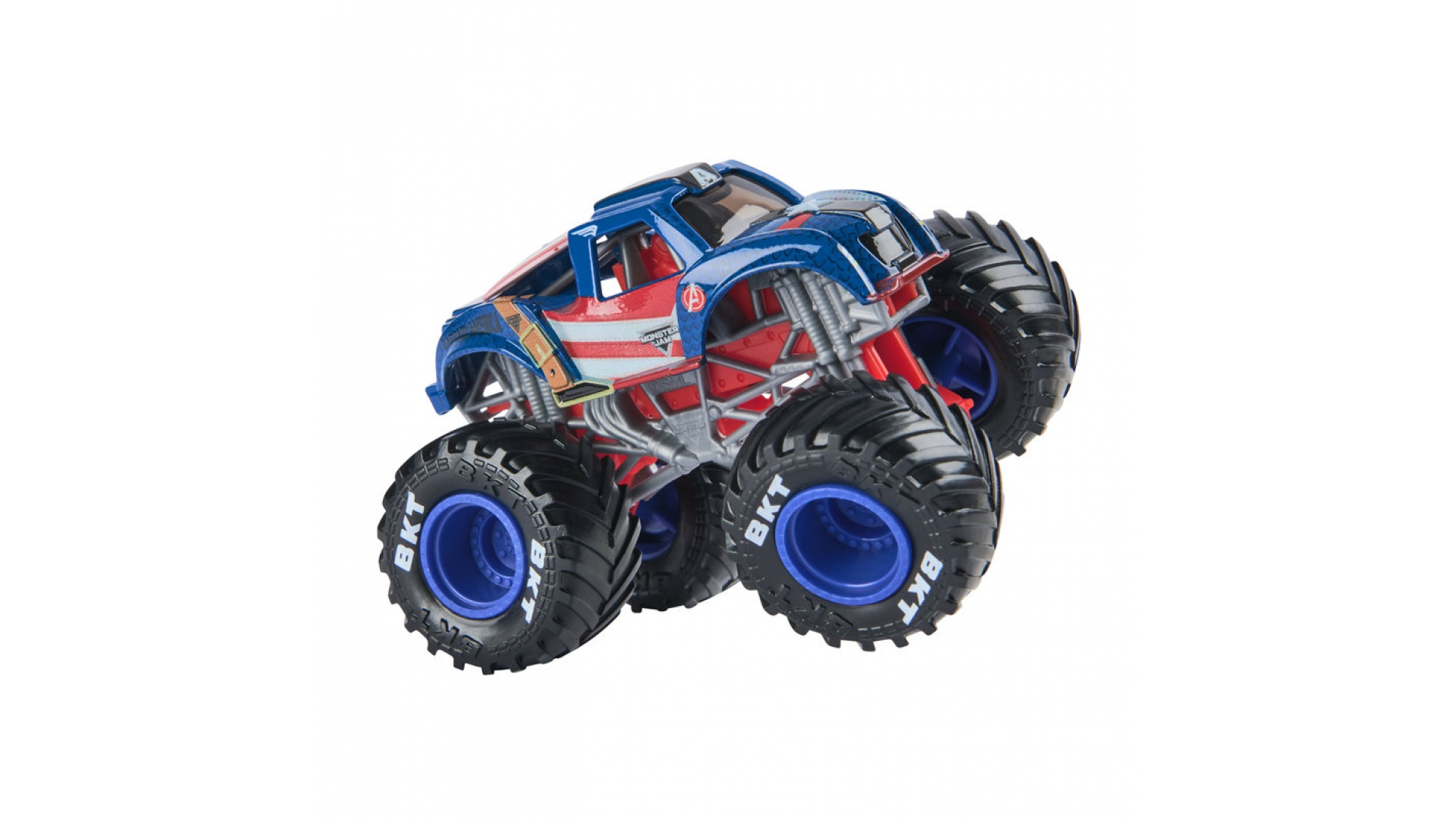 Monster Jam Captain America vs Winter Soldier sada 2 Monster Truckov 1:64