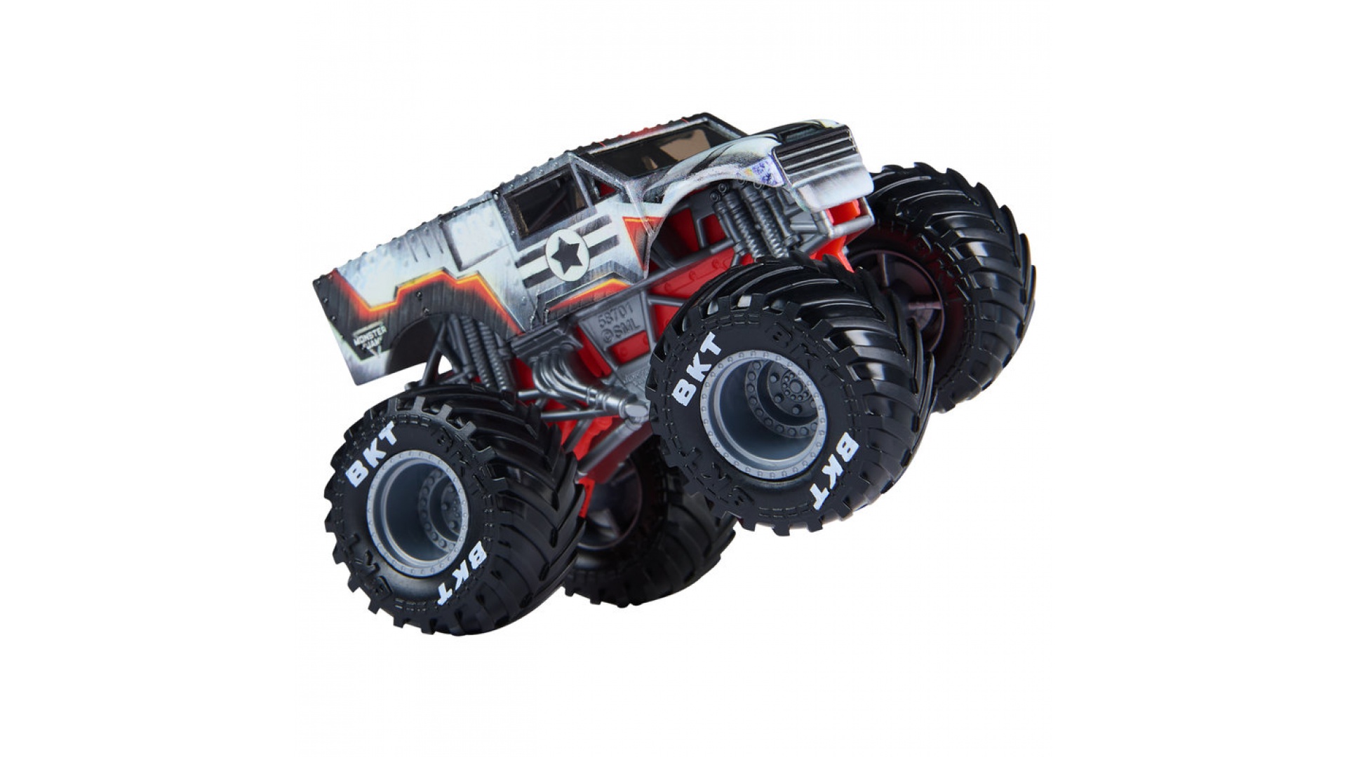 Monster Jam IronMan vs War Machine sada 2 Monster Truckov 1:64