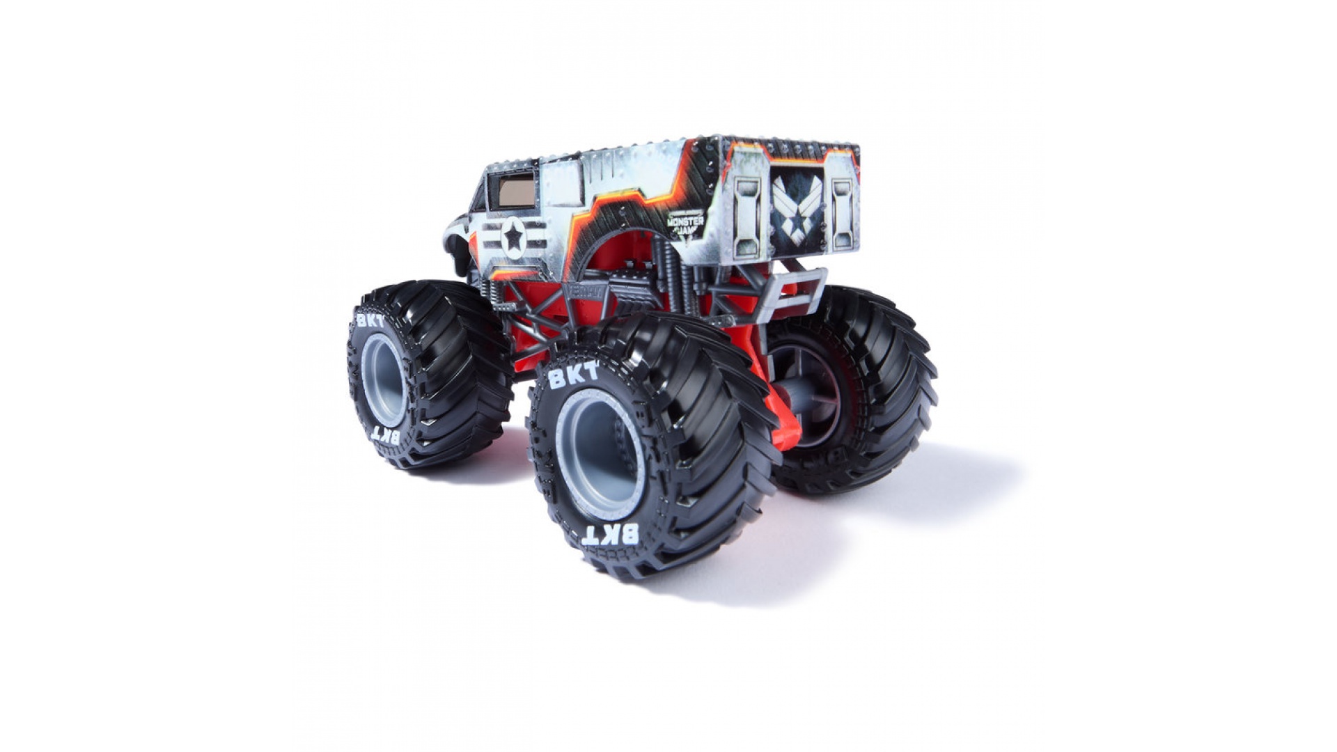 Monster Jam IronMan vs War Machine sada 2 Monster Truckov 1:64