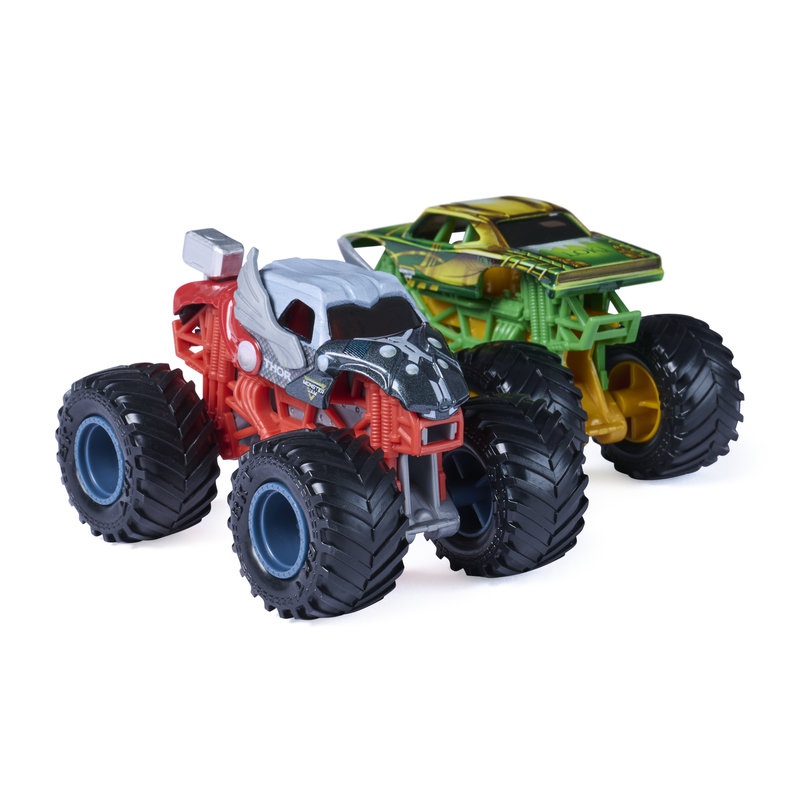 Monster Jam Loki vs Thor sada 2 Monster Trucků 1:64