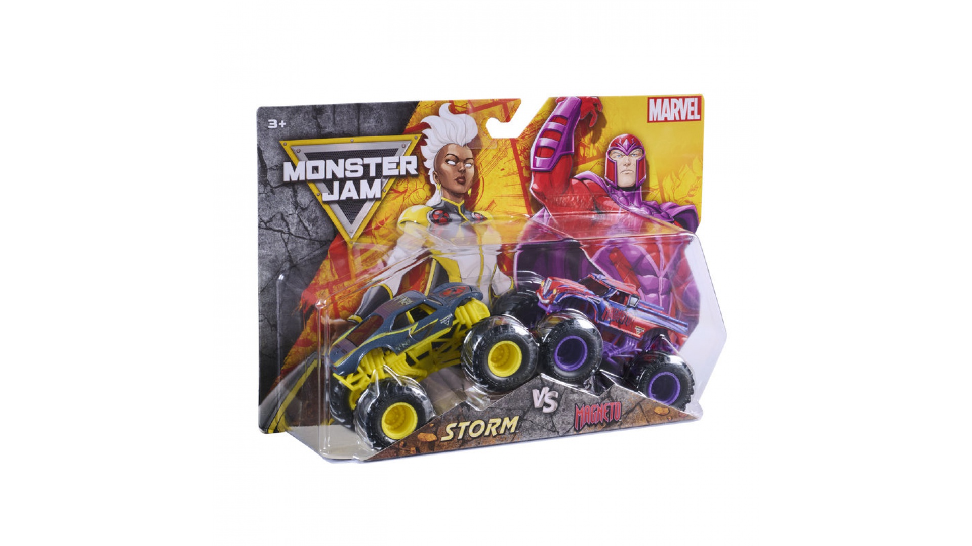 Levně Monster Jam Storm vs Magneto sada 2 Monster Trucků 1:64
