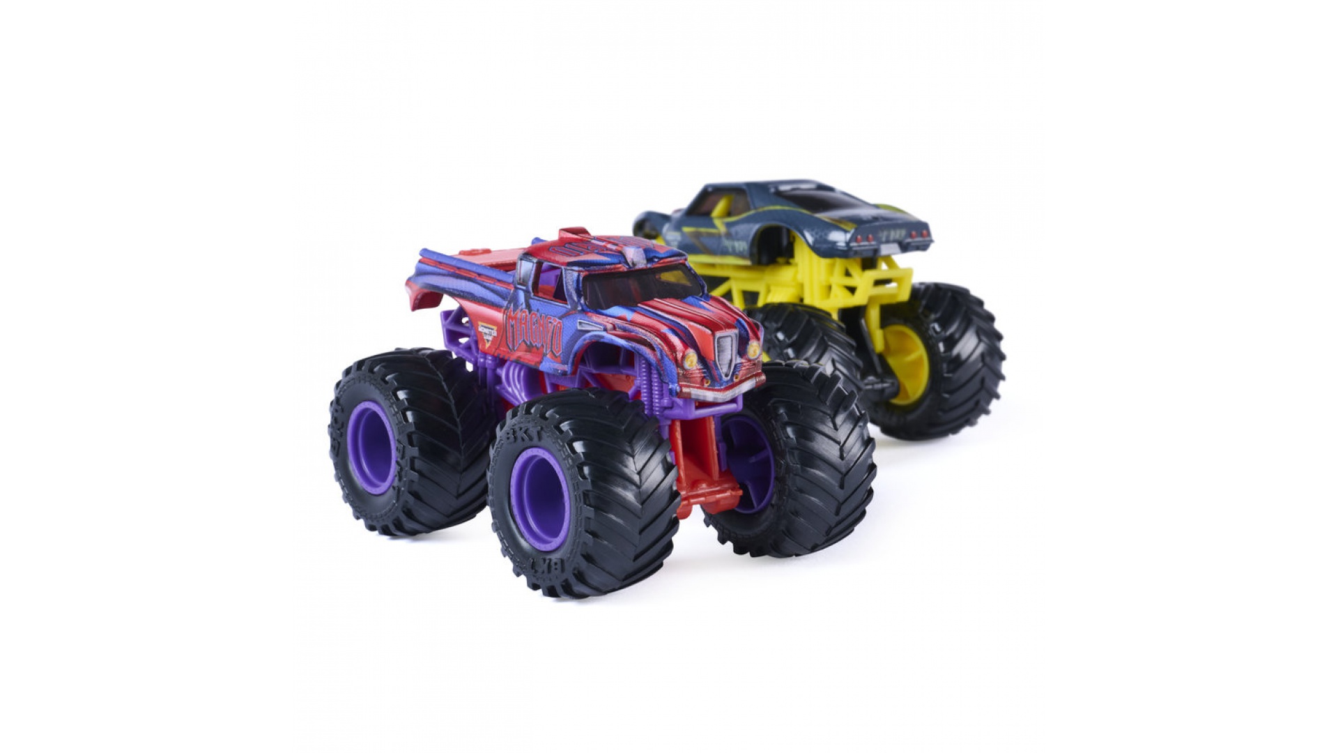 Monster Jam Storm vs Magneto sada 2 Monster Truckov 1:64