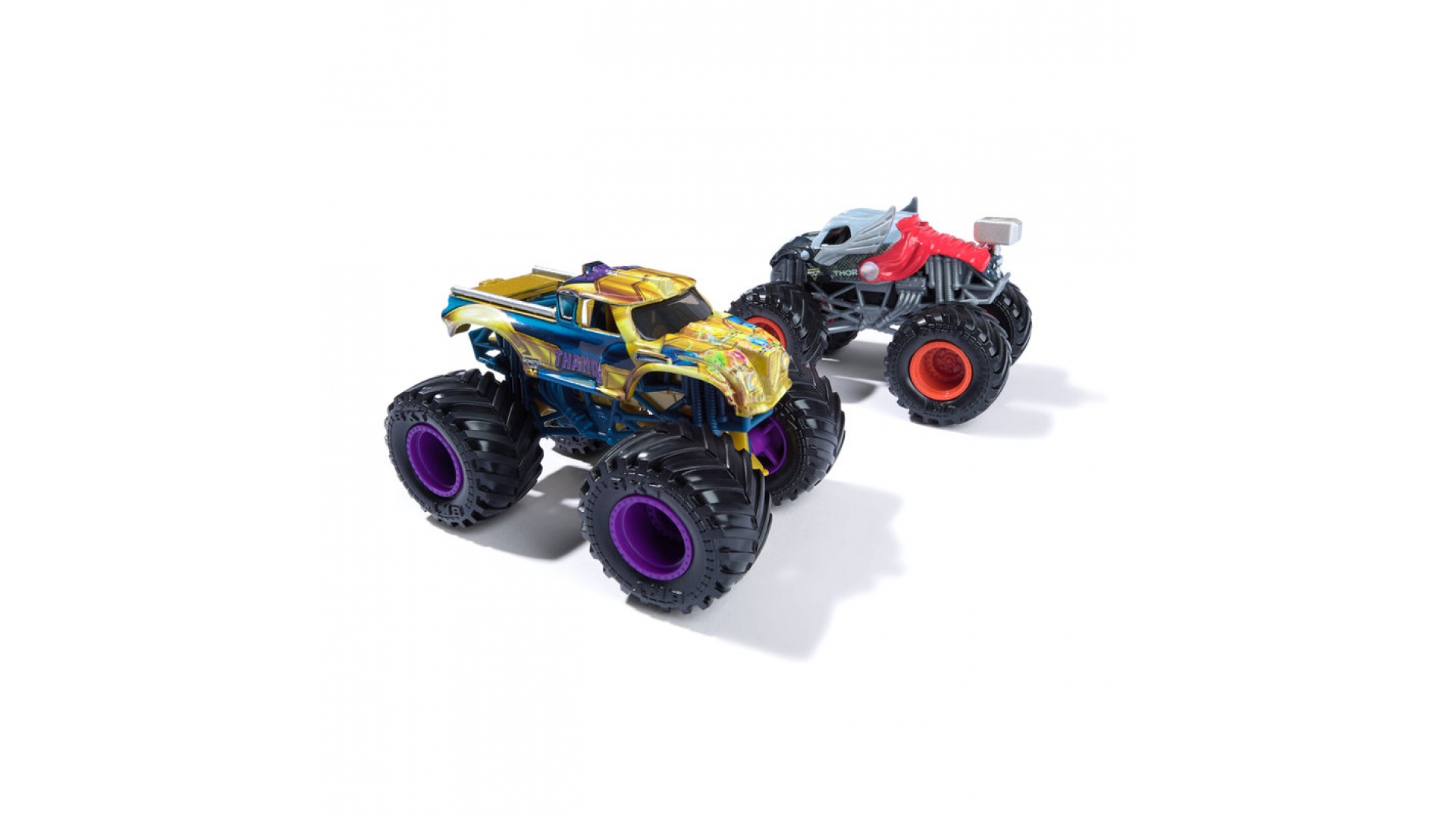 Monster Jam Thanos vs Thor sada 2 Monster Truckov 1:64