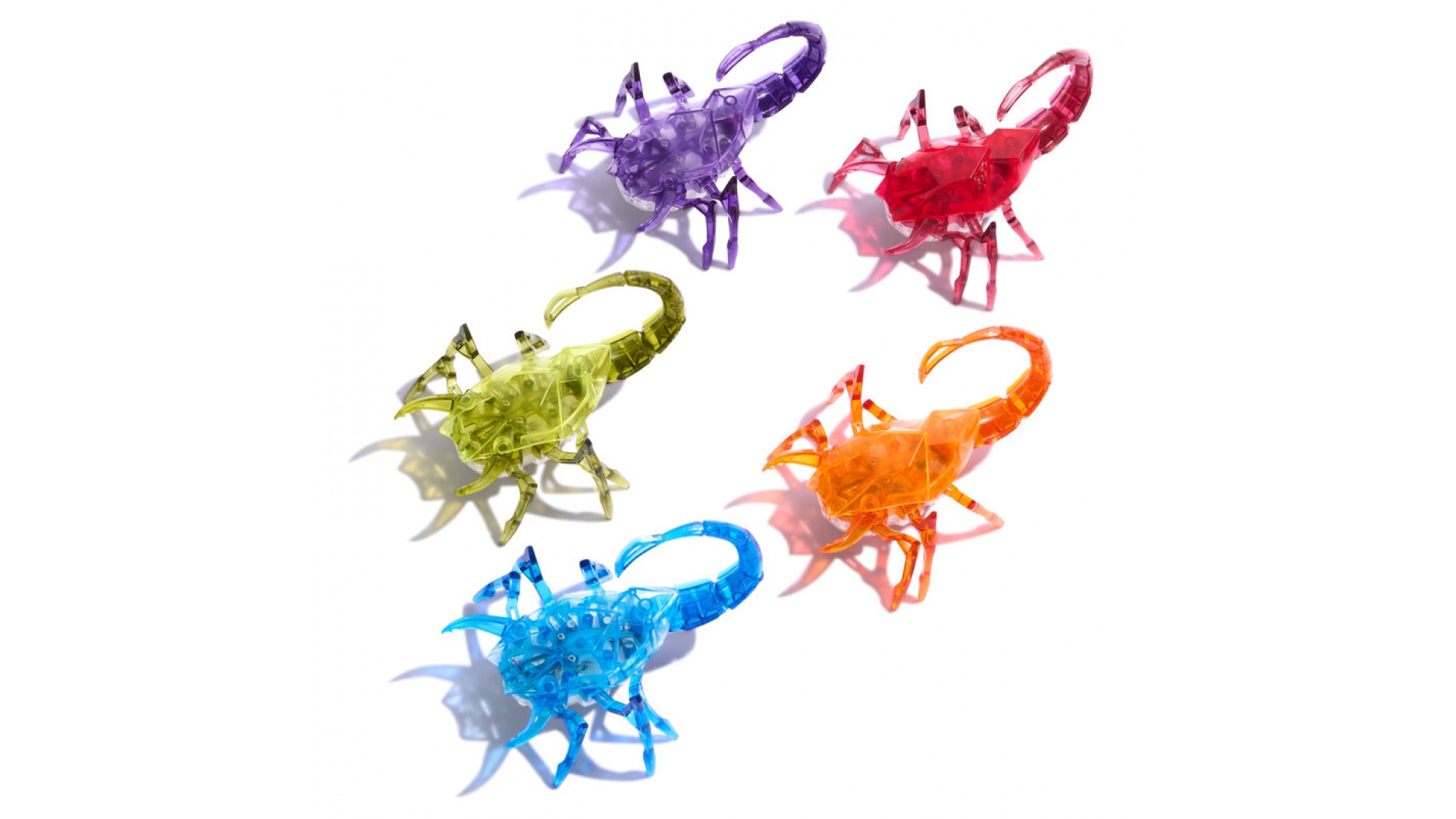 Hex Bots lezúci škorpión modrý