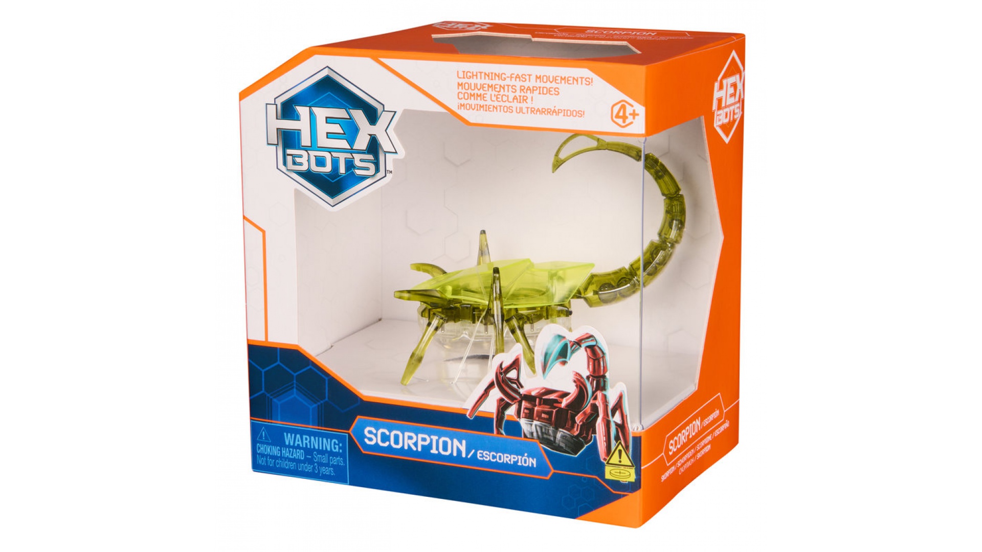 Hex Bots lezúci škorpión zelený