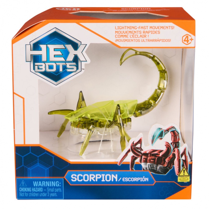 Hex Bots lezoucí škorpion zelený