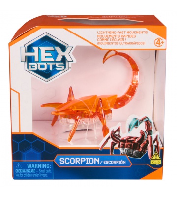 Hex Bots lezoucí škorpion oranžový