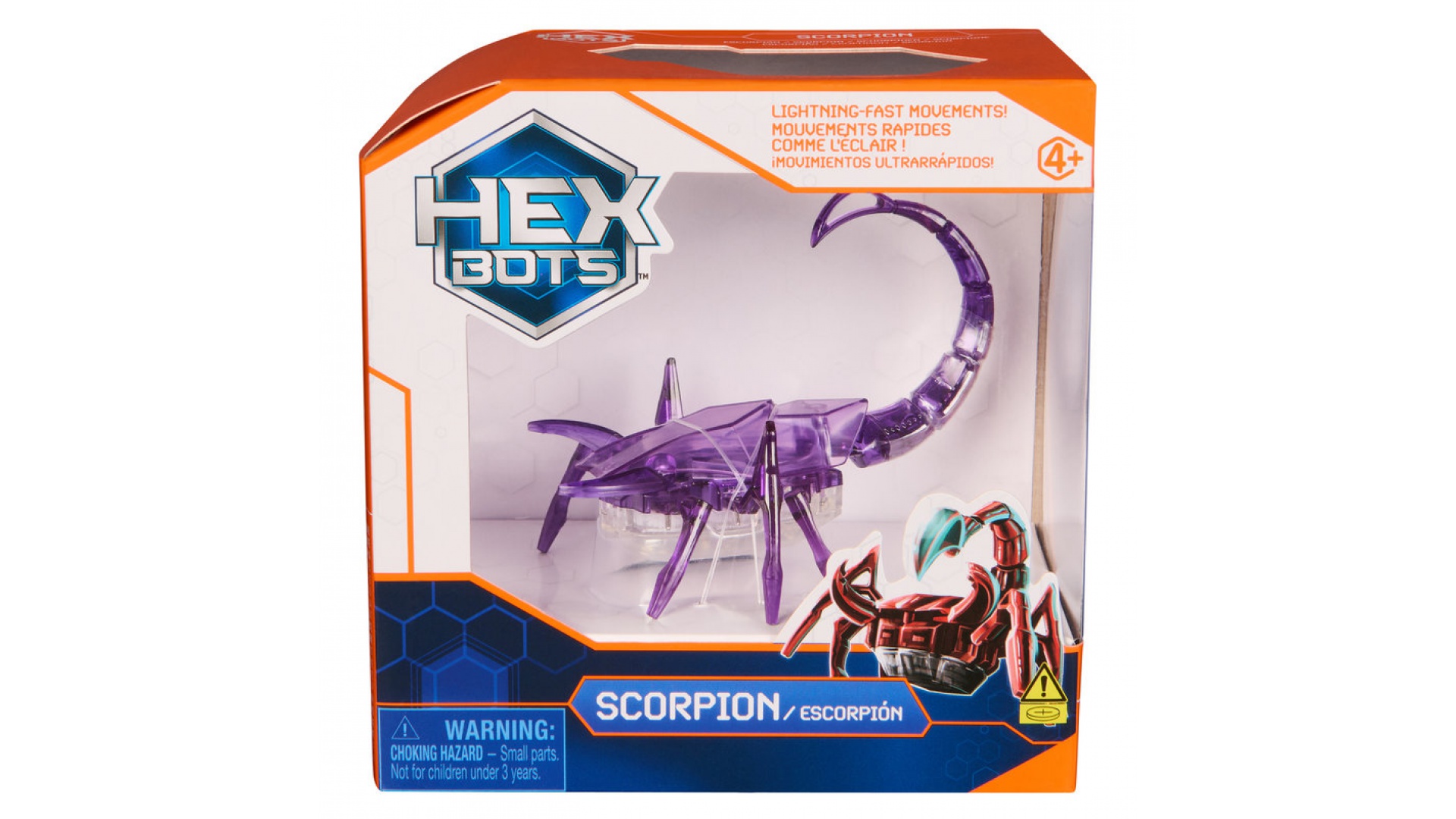 Levně Hex Bots lezoucí škorpion fialový