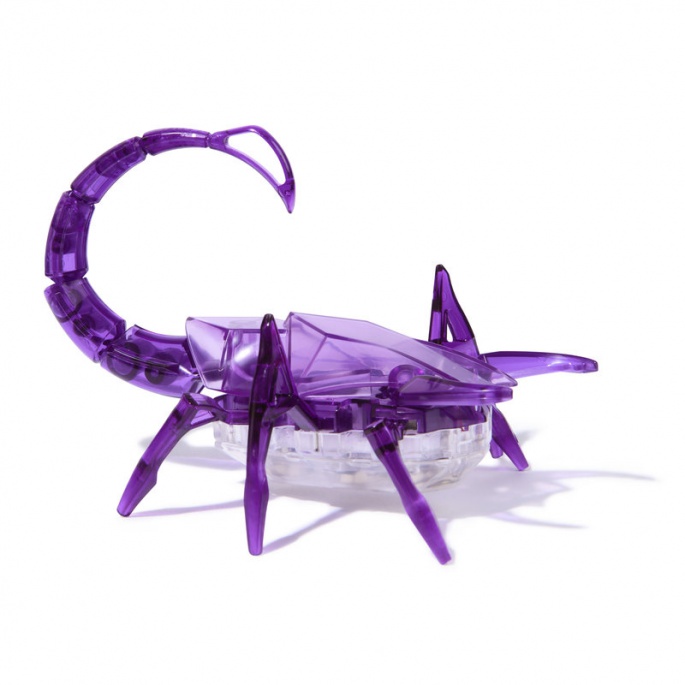 Hex Bots lezoucí škorpion fialový
