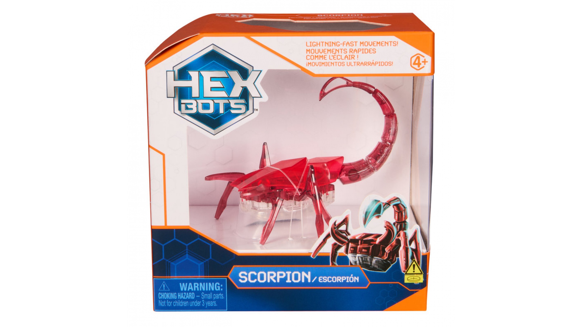 Levně Hex Bots lezoucí škorpion červený
