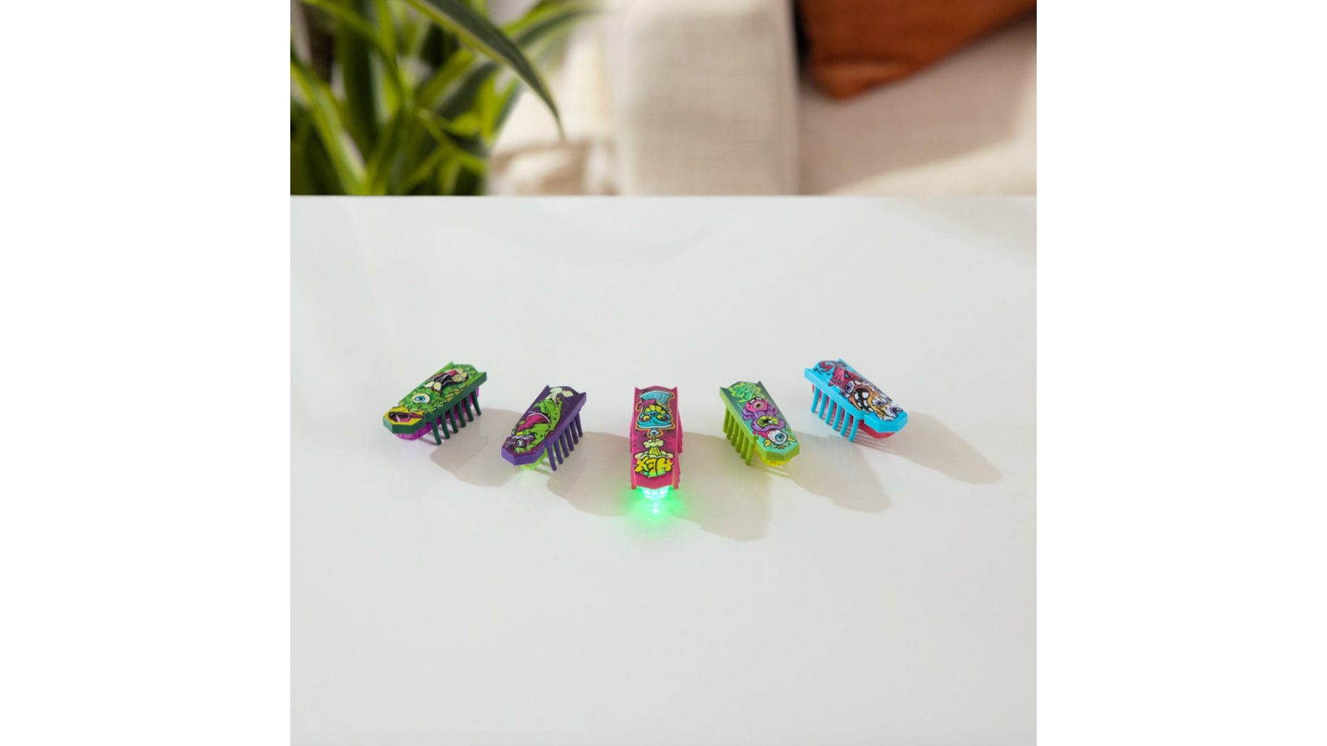 Hex Bots Nano sada 5 miniatúrnych robotických chrobákov