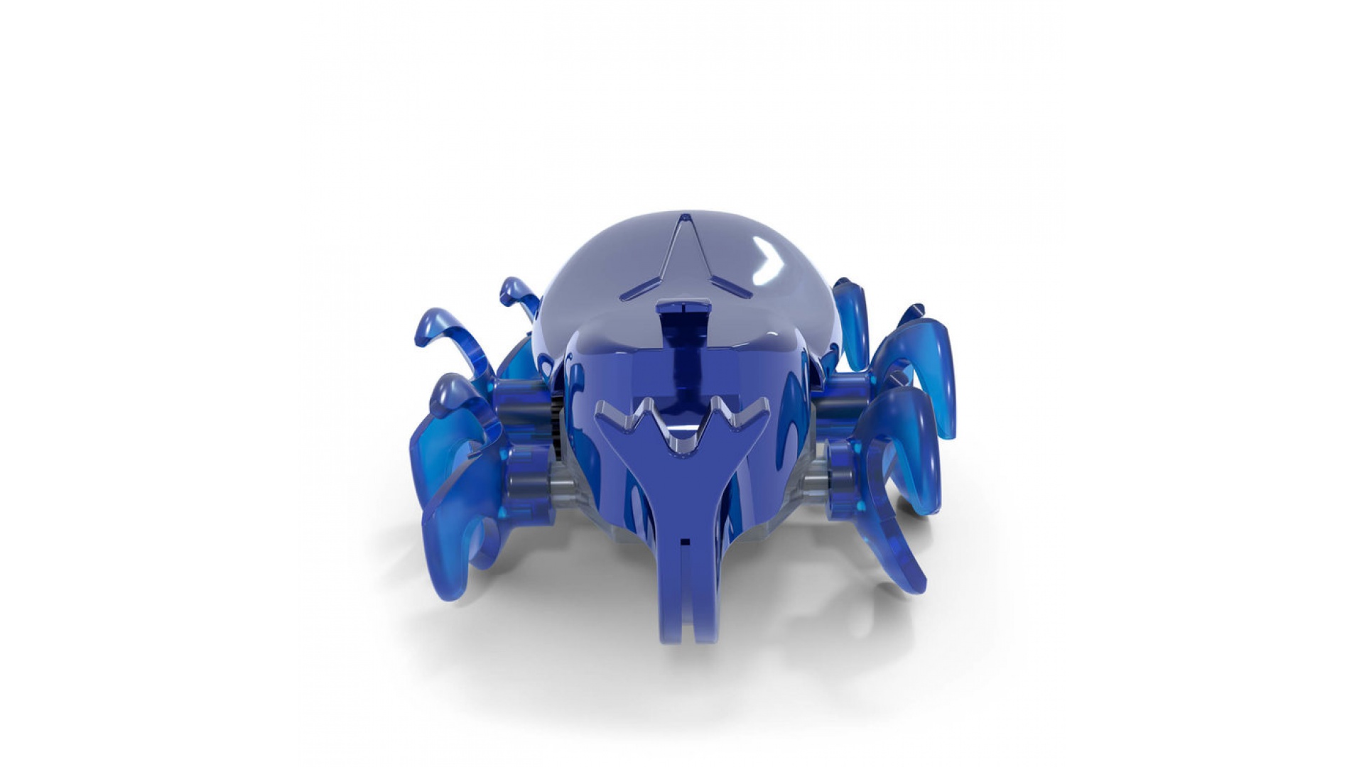 Hex Bots lezúci Rhino Beetle modrý