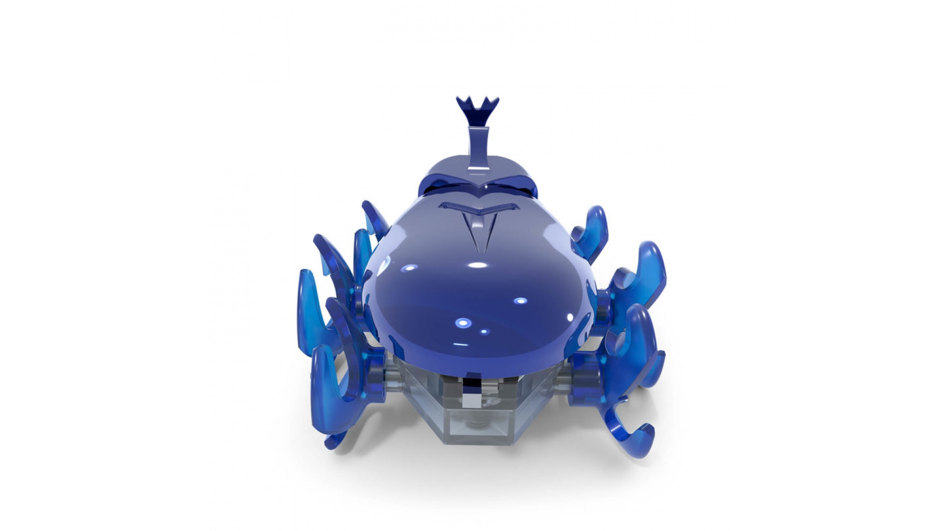 Hex Bots lezúci Rhino Beetle modrý