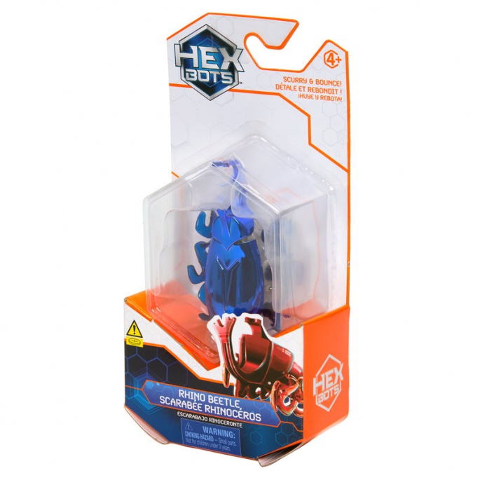 Hex Bots lezoucí Rhino Beetle modrý