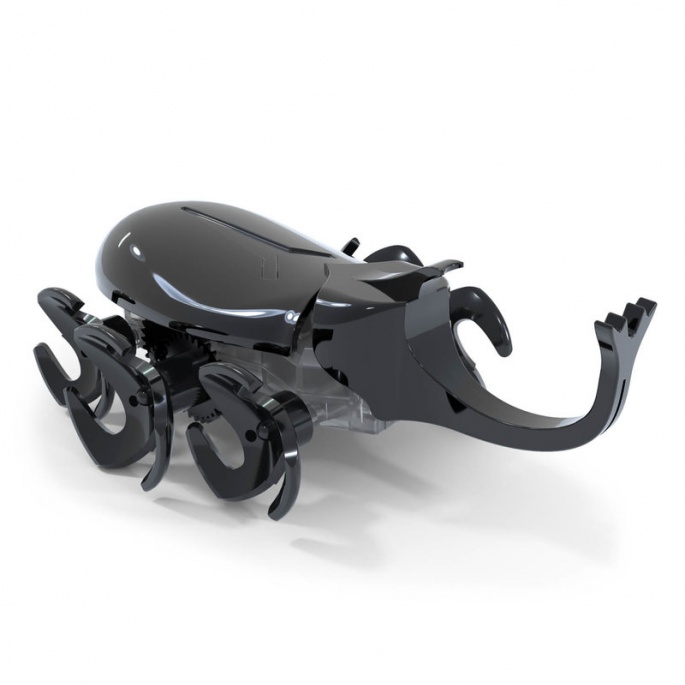 Hex Bots lezoucí Rhino Beetle šedý
