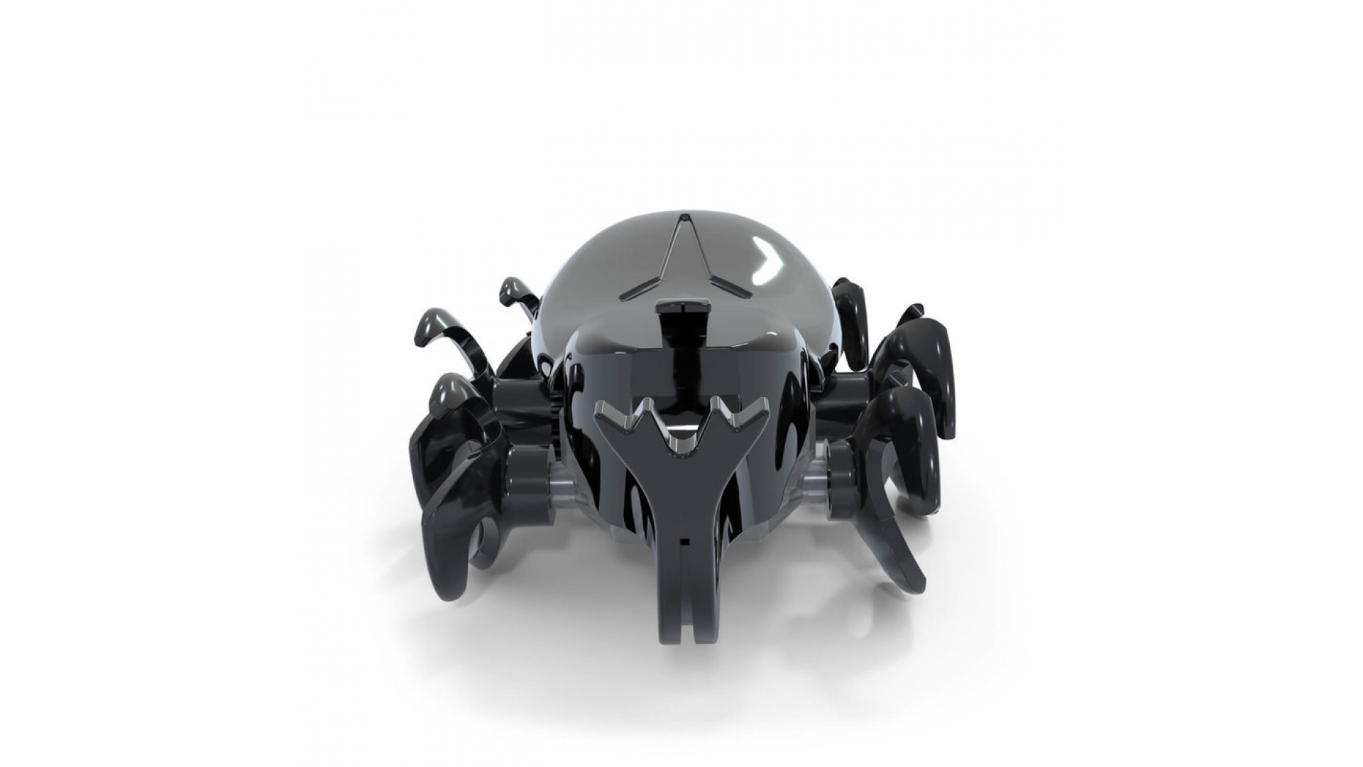 Hex Bots lezúci Rhino Beetle sivý