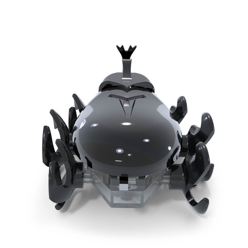 Hex Bots lezoucí Rhino Beetle šedý
