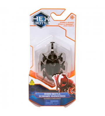 Hex Bots lezoucí Rhino Beetle šedý
