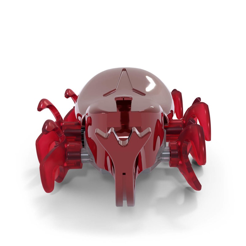 Hex Bots lezoucí Rhino Beetle červený