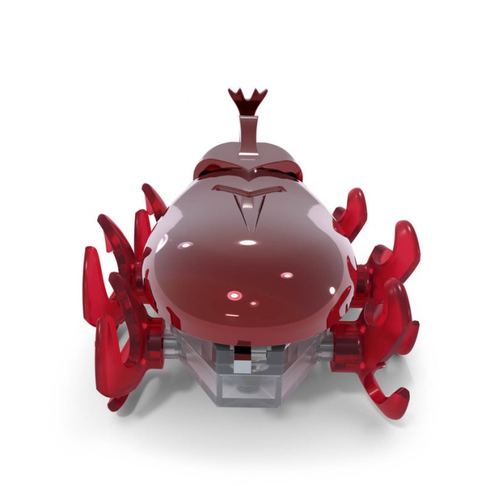 Hex Bots lezoucí Rhino Beetle červený