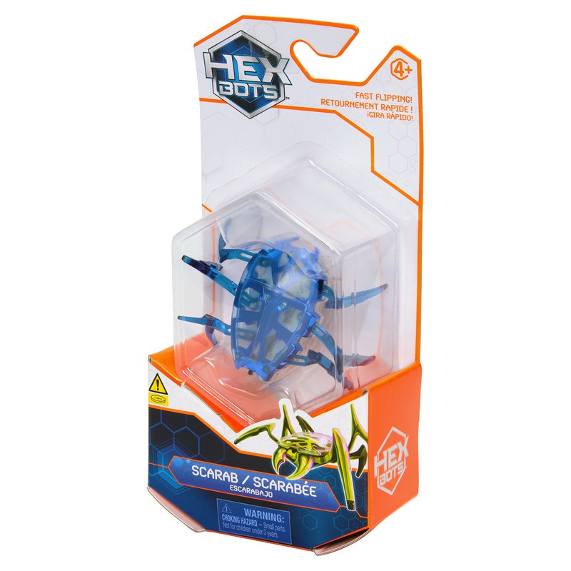 Hex Bots lezoucí Skarabeus modrý