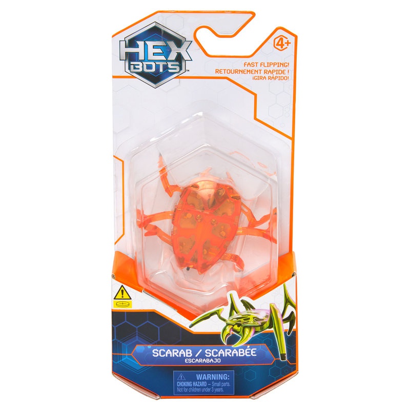 Hex Bots lezoucí Skarabeus oranžový