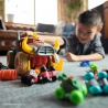 Monster Jam Megalodon Mad Hog Chomper sada s velkým a malým autem
